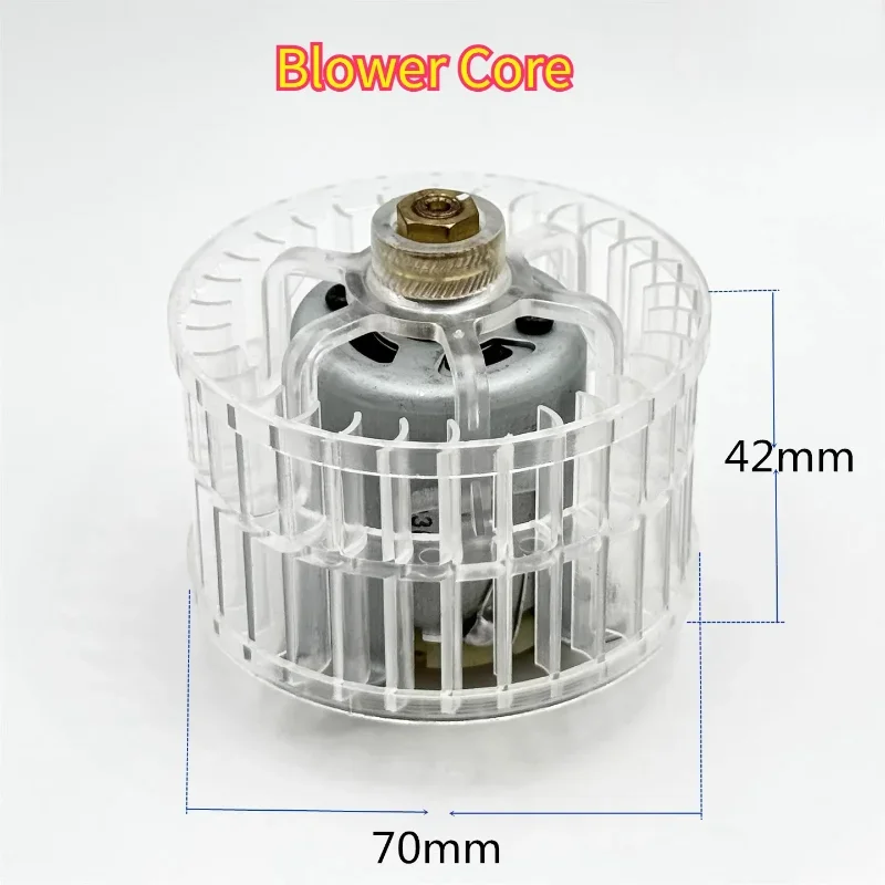 535-27100 Micro DC Motor 6V 12V 18V 24V 9800RPM Carbon Brush Strong Power 535 Motor Blower Core for Model Toy Small Fan Diy