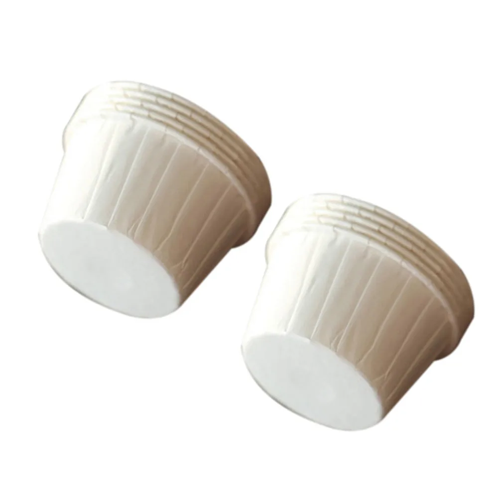 

100Pcs Mini Paper Cupcake Liners Pure White Greaseproof Oven Microwave Safe Baking Cups Wedding Birthday Party Muffin Cases