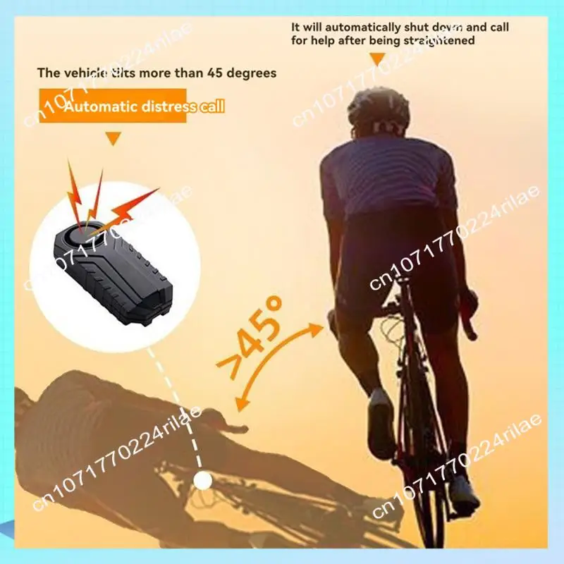 A17Z Waterproof Motorcycle Bike Anti-Theft Alarm Wireless Remote Control Bicycle Security Alarm 113DB Electric Car Alarm
