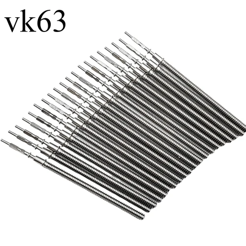 VK63 VK64 VK61 VK67 VK68 vástago de bobinado de reloj de Metal Kit de movimiento de acero de repuesto vástago apto para vástago de corona de movimiento VK63