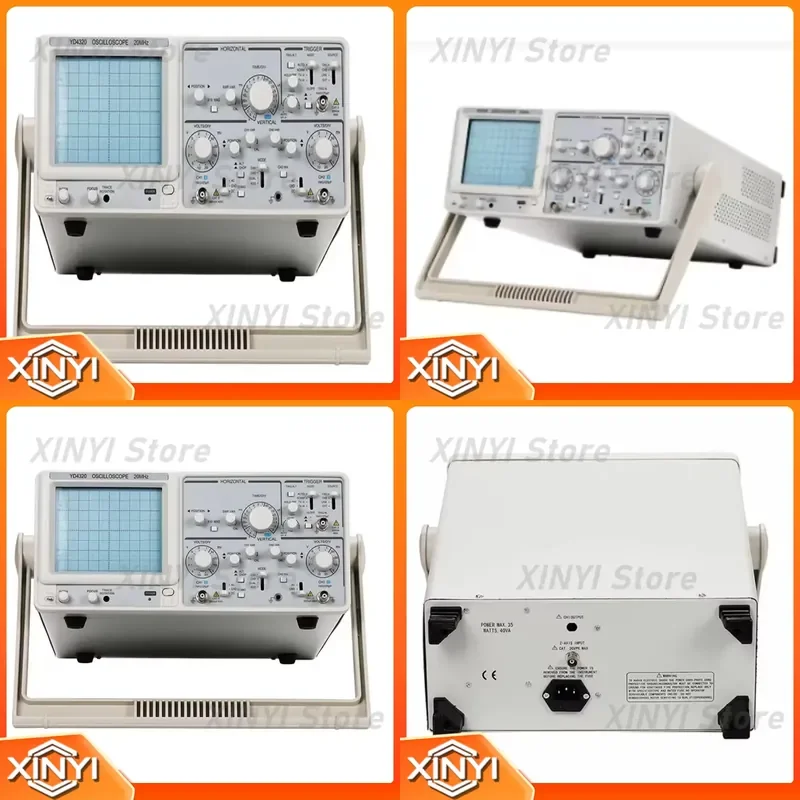J4569 Dual-trace Analog Oscilloscope Universal 20MHz for Teaching
