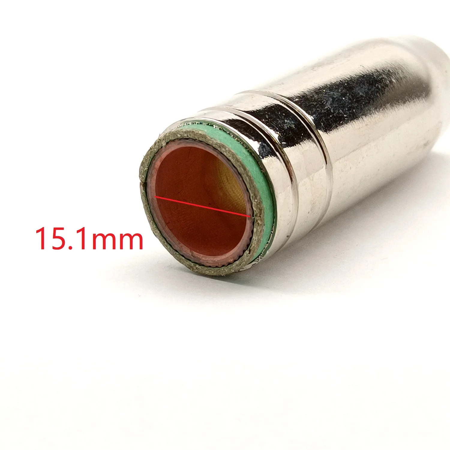 145.0076 145.0015 Binzel Style Gas Shield Nozzle Shroud Contact Tip Adaptor 25AK TB25 MB25 TB MB 25 250A MIG Welding Torch