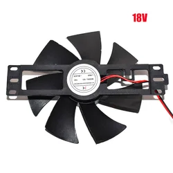 Ventilateur de refroidissement pour cuisinière à induction 18V, lames de 10.8cm, marques universelles
