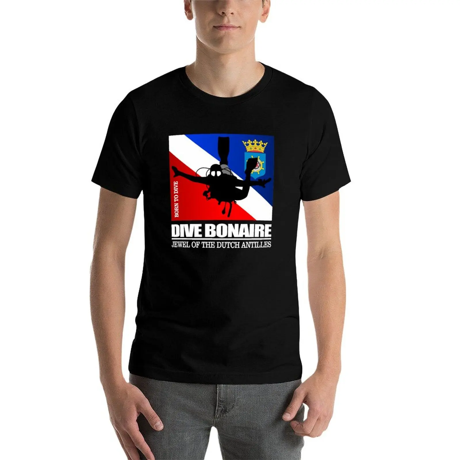 

Dive Bonaire (DF2) T-Shirt t shirt custom print anime t shirts for man man t shirt cotton high quality T-Shirt