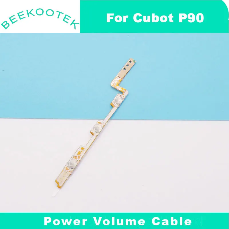 Original Cubot P90 Cable de botón de volumen de encendido Cable lateral flex FPC botón de volumen accesorios de tecla lateral para teléfono inteligente Cubot P90