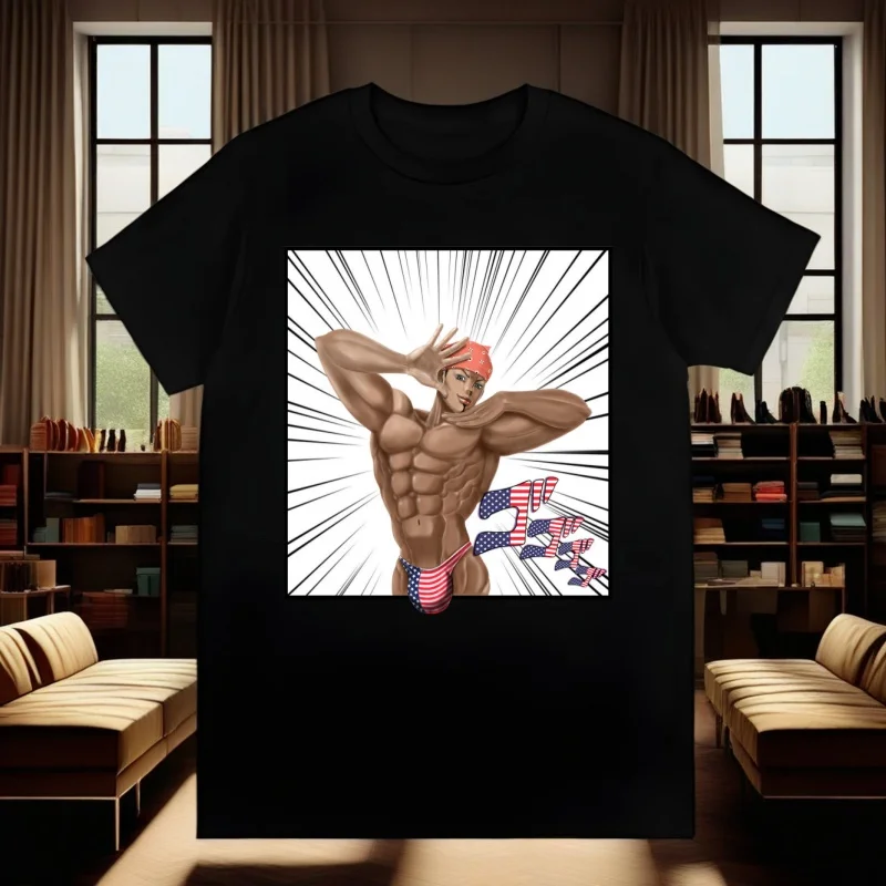 

Gachigasm Gachi Gachimuchi T Shirts print O-Neck Short Sleeve Regular Mens Heigh Quality Men Hip-Hop t Shirt