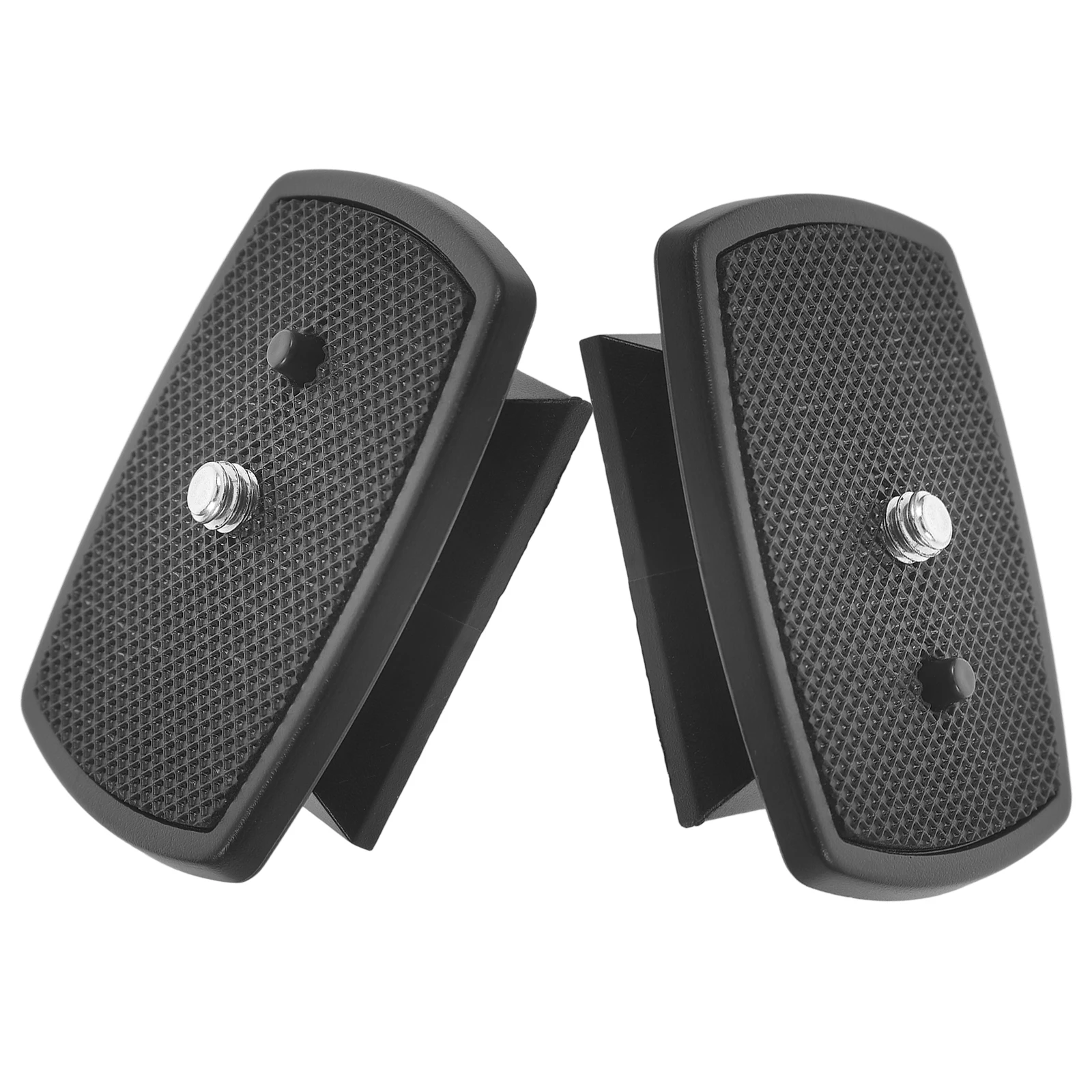 

2Pcs Black Camera Quick Release Plate Tripod Mount Adapter for DSLR 1/4 Screw Hole Photo Studio Accessories Kit