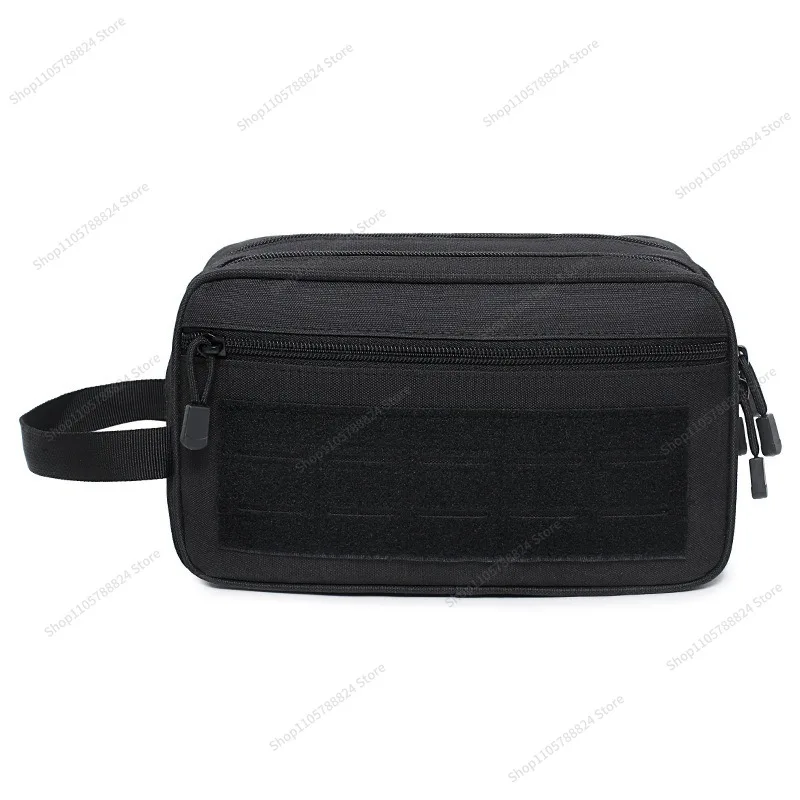 For Outdoor Camping Portable Wash Bag Tactical Sundries Storage Tote Bag Hanging  Dry and Wet Isolation Wash