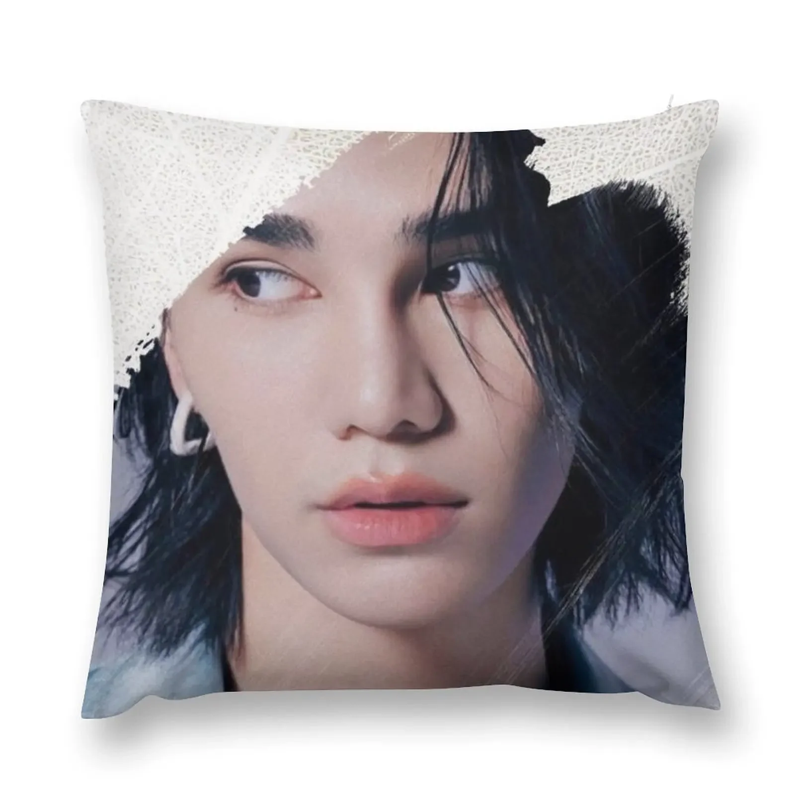 Jeff Satur Saturdayss favourite boy BL SERIES star actor thai asian cutie pie Throw Pillow Cushion Cover pillow