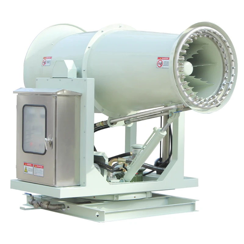 Bereich der Wasserverdunstung, Nebelkanone, industrielles Staubkontrollsprühgerät, Landwirtschaftskanone, Gartenbewässerung, 100 Meter lang