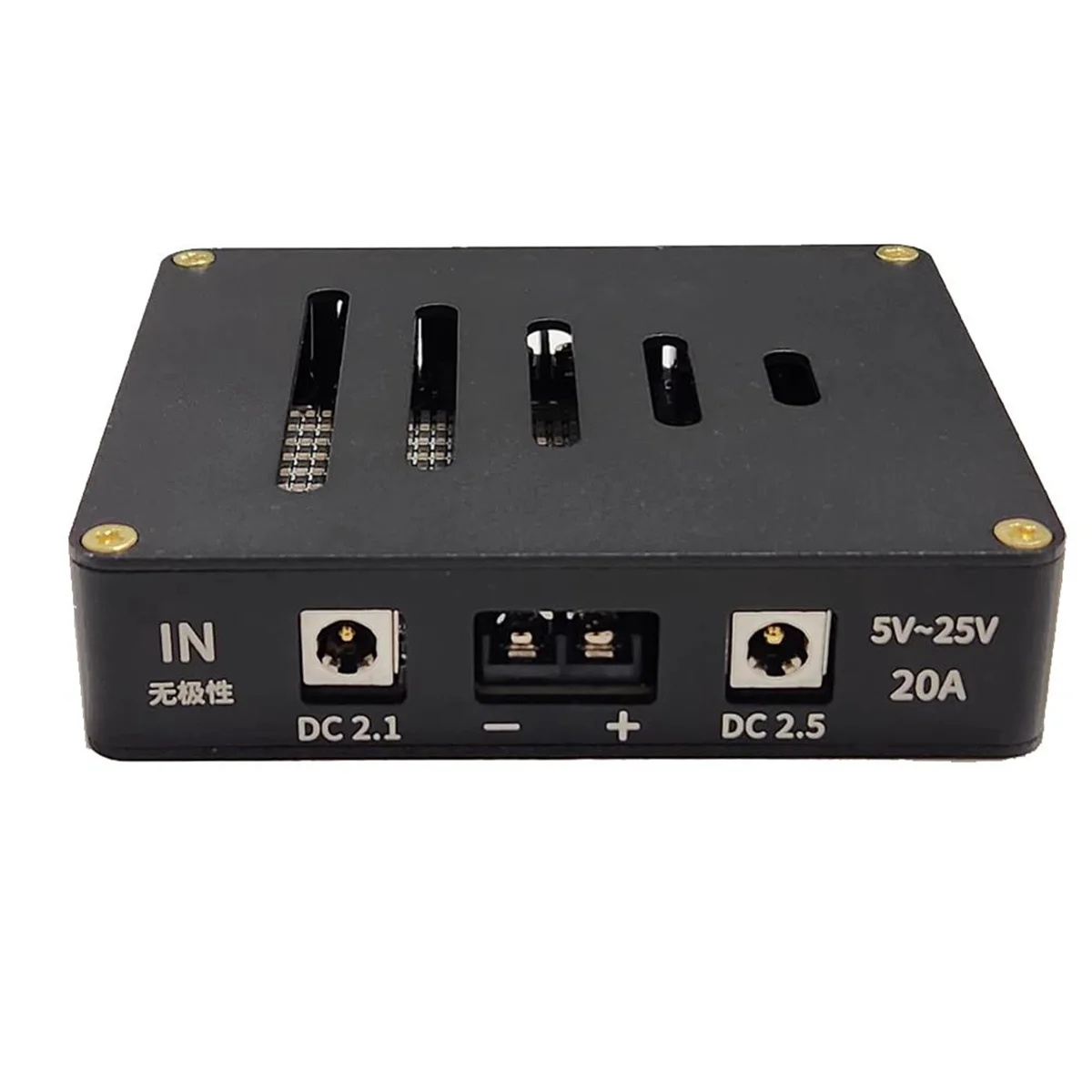 ABGV 5V-25V 20A HIFI Power Filter Suitable for Switching Power Supply NAS Sound Card Headphone Amplifier