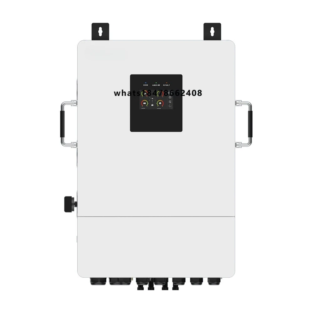 Off-grid Pure Sine Wave Solar Power Hybrid Inverter 8KWto12KW Dc to Ac Converters with Charge Controller High-Efficiency