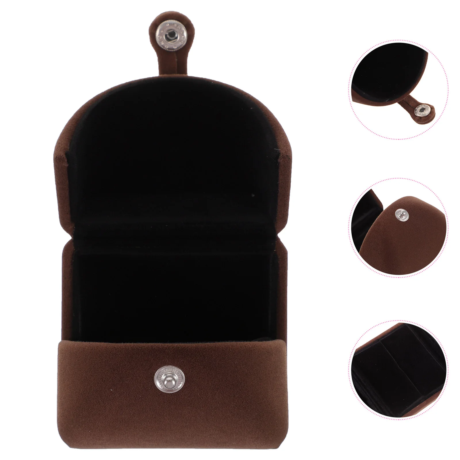 

Small Ring Box for Proposal Wedding Engagement Display Storage Case Elegant Jewelry Holder Compact Gift Box for Her