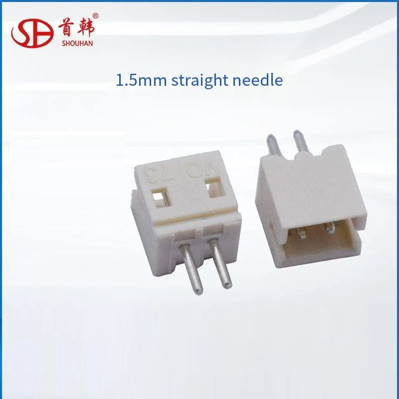 

Connector 1.5mm straight pin connector 1.5 pitch Straight pin holder terminal 2-8P beige from stock