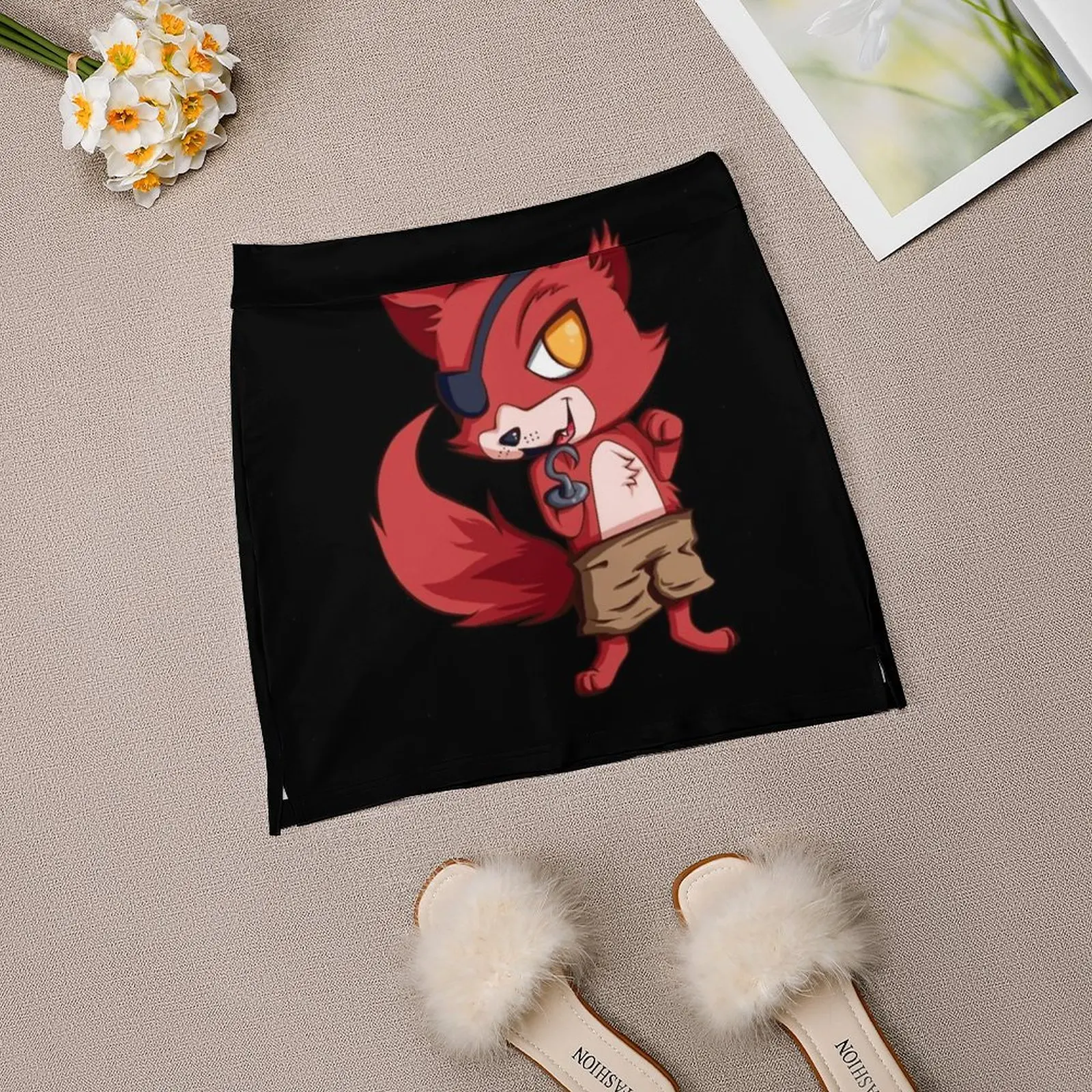 Foxy Funny Five Nights At gonne donna Fashion 2022 pantalone minigonne gonna corta da ufficio Foxy Funny Five Nights At Five