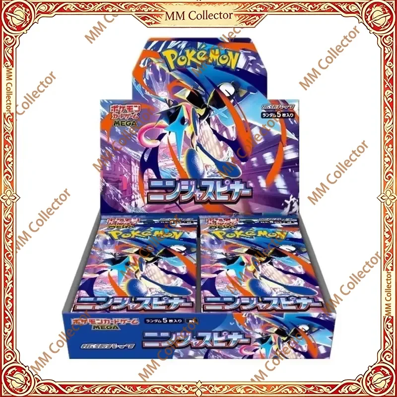 

New Original Pokémon Mega M4 Japanese Blind Box Japanese Edition Booster Pack/Box Anime Trading Card Ninja