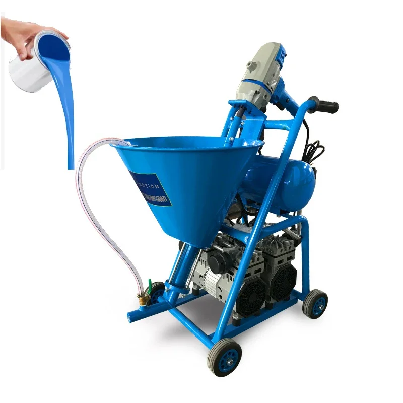 Polyurethane Putty Cement Grouting Machine Multifunctional High Pressure Waterproof Sprayer Dual Power 220V/2800W