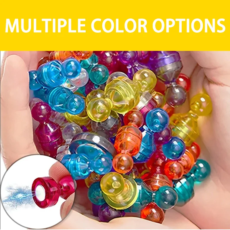 NOW ENJOY Multicolor Office Magnets DIY Fridge Magnetsidge Whiteboard Neodymium Magnets Cones Magnetic Tools 10Pcs