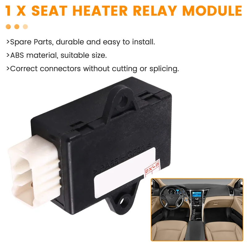 

For HYUNDAI SONATA 2011-2014 Car Front Left Driver Seat Heater Relay Module 881913S000