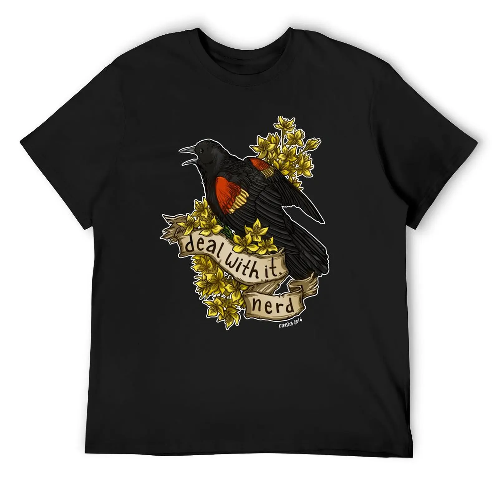 

Deal With It, Nerd T-Shirt plus sizes cotton man t-shirts new edition mens t shirts pack