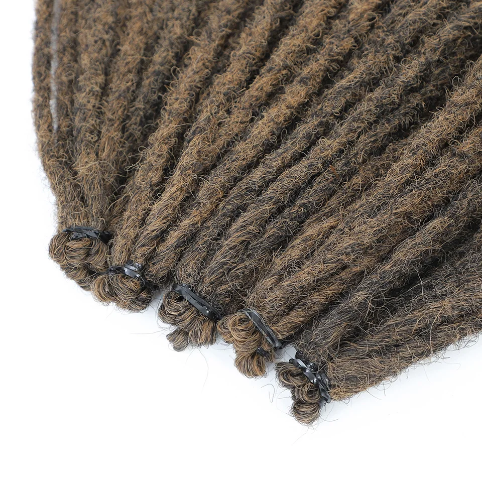 24 Zoll synthetische Dread lock Extensions handgemachte Häkeln Haar Dread Extension Häkeln Zöpfe für Frauen Dreadlocks Haar Topgirl