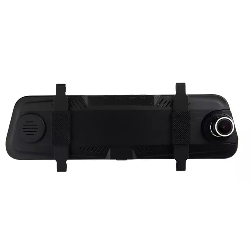 9.66 inch Dash Cam Streaming Media Touch Screen 1080P Rearview Reverse Car Mirror Camera Recorder Black Box