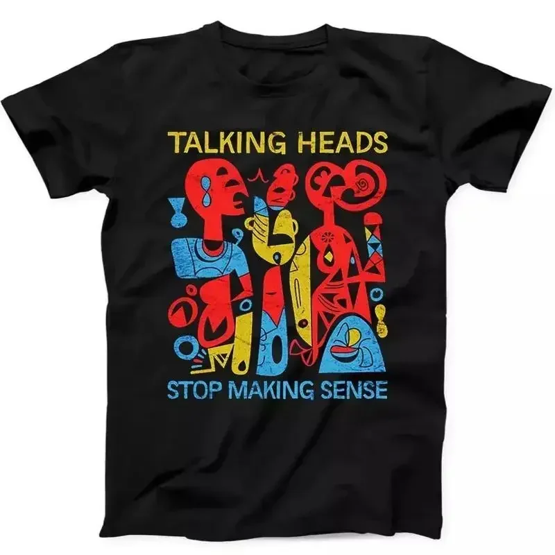 Stop Making Sense Talking Heads Rock Punk Music T Shirt Black