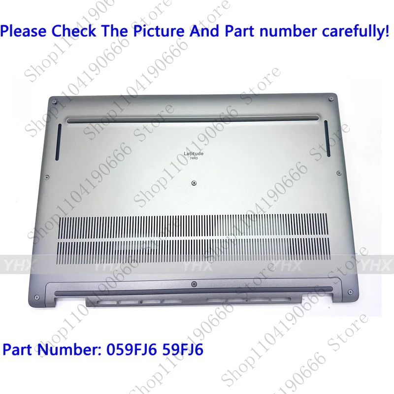 

BD 059FJ6 59FJ6 Gray New For Dell Latitude 7440 E7440 Bottom Base Cover Lower Case.