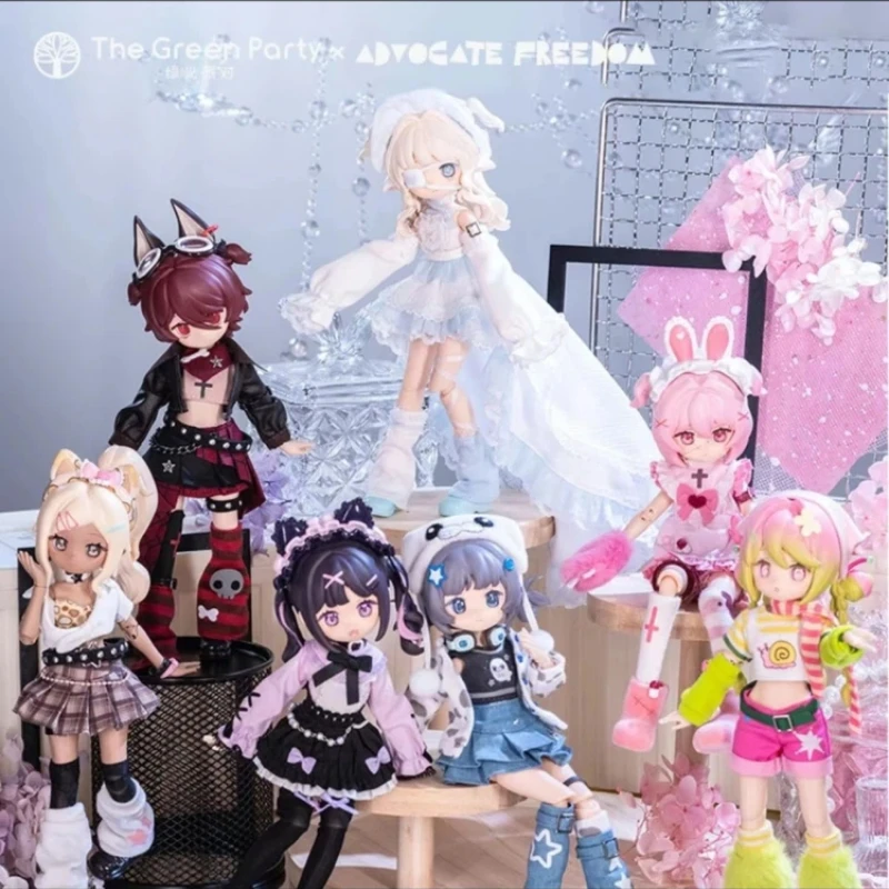 Genuine Freedom Advocates Elektronische Haustier-Blindbox 1/12 Bjd Point Bewegliche Puppe Limitierte Auflage Anime Actionfigur Spielzeug Geschenk