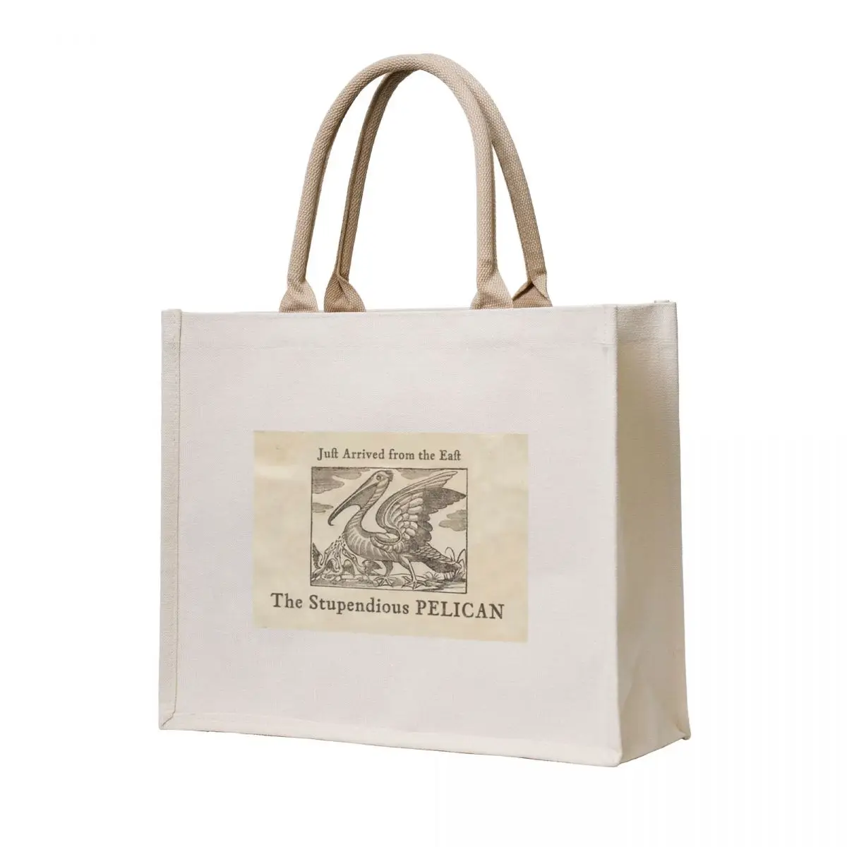 

The Stupendious Pelican Tote Bag hand bag ladies tote bag canvas personalized tote Women's beach bags