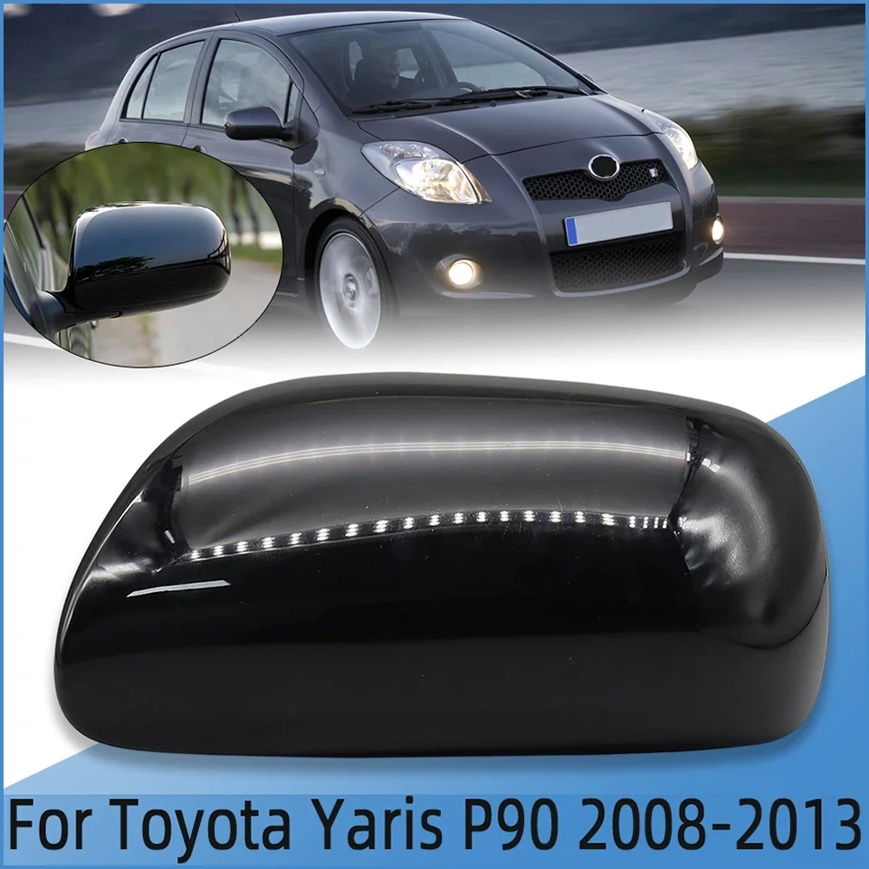 

Крышка для автомобильного внешнего зеркала крыла для Toyota Yaris P90 Hatchbck Genral Model 2008-2013 корпус для зеркала заднего вида окрашенный