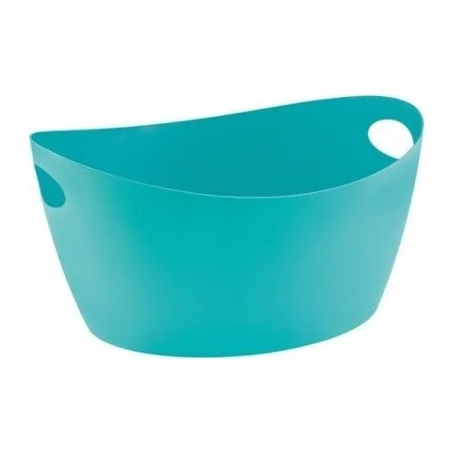 Koziol Turquoise Plastic Basket-Big size