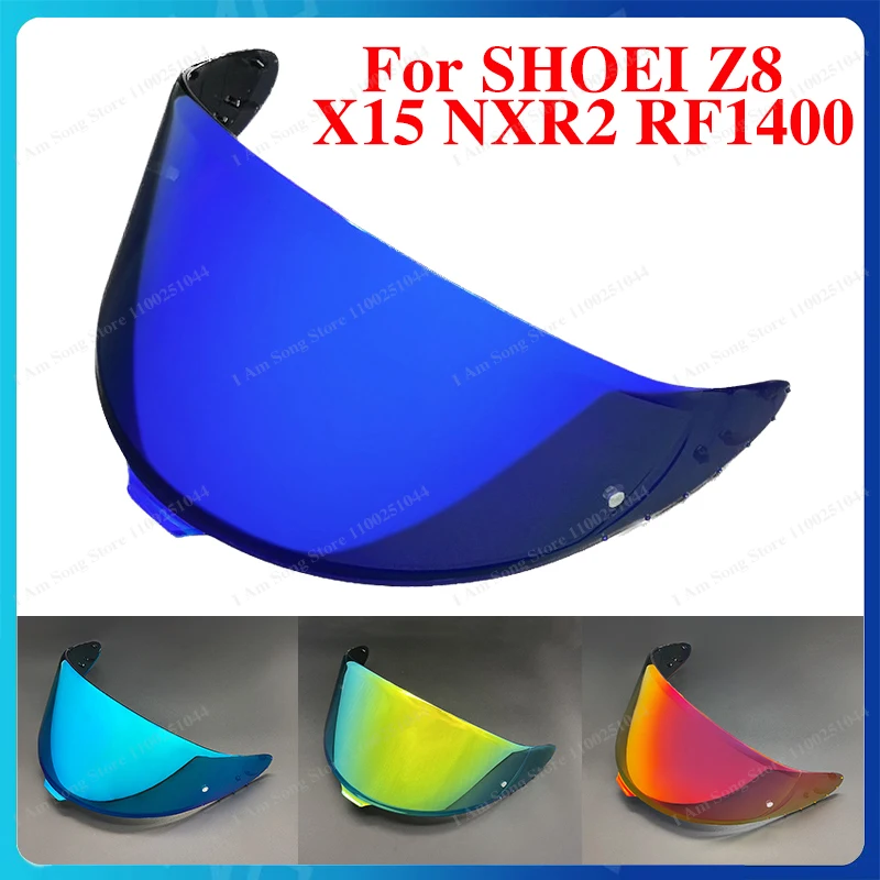 Motorcycle Helmet Lens For SHOEI Z8 X15 NXR2 RF1400 Anti-UV Dustproof Windproof Transmittance Helmet Replacement Helmet Visors