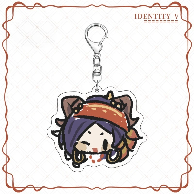 الهوية الخامس السمع ضعاف البستاني الكاهن اكسبلورر المفاتيح عالية القيمة لتقوم بها بنفسك أنيمي الاكريليك على الوجهين ساندويتش قلادة هدية #5