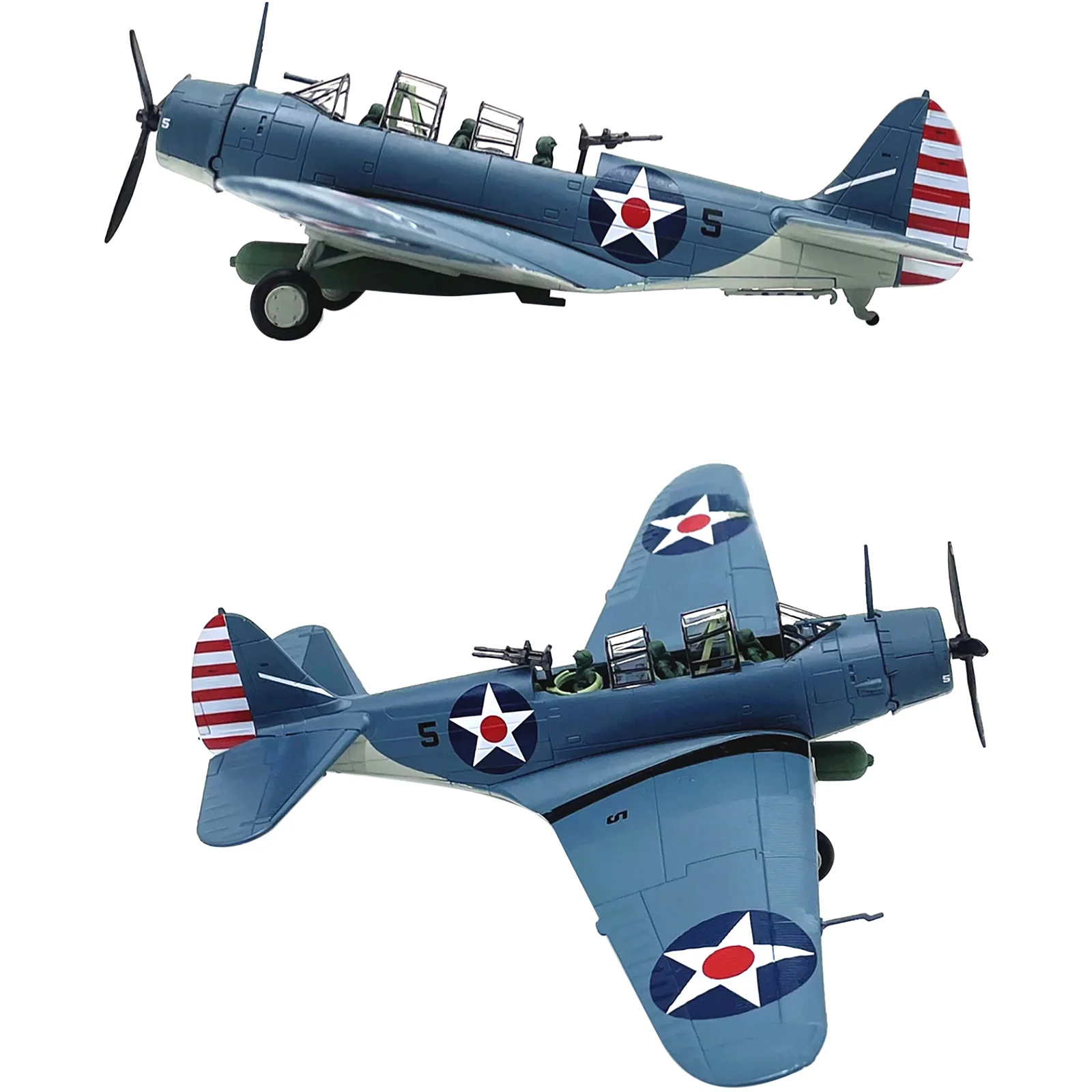 

American TBD Torpedo Bomber 1:72 Die-cast Alloy Aircraft Plane Model Military Plane Ornaments Gift Toy For Collection