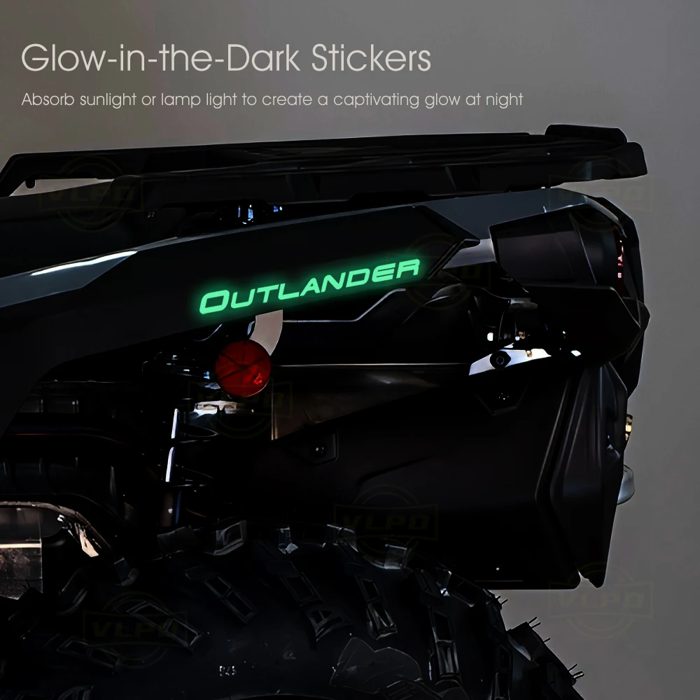 ATV Stickers Waterproof Decal for Can Am Outlander 400 450 500 570 650 800 850 1000 Accessories Can-am Canam Outlander1000