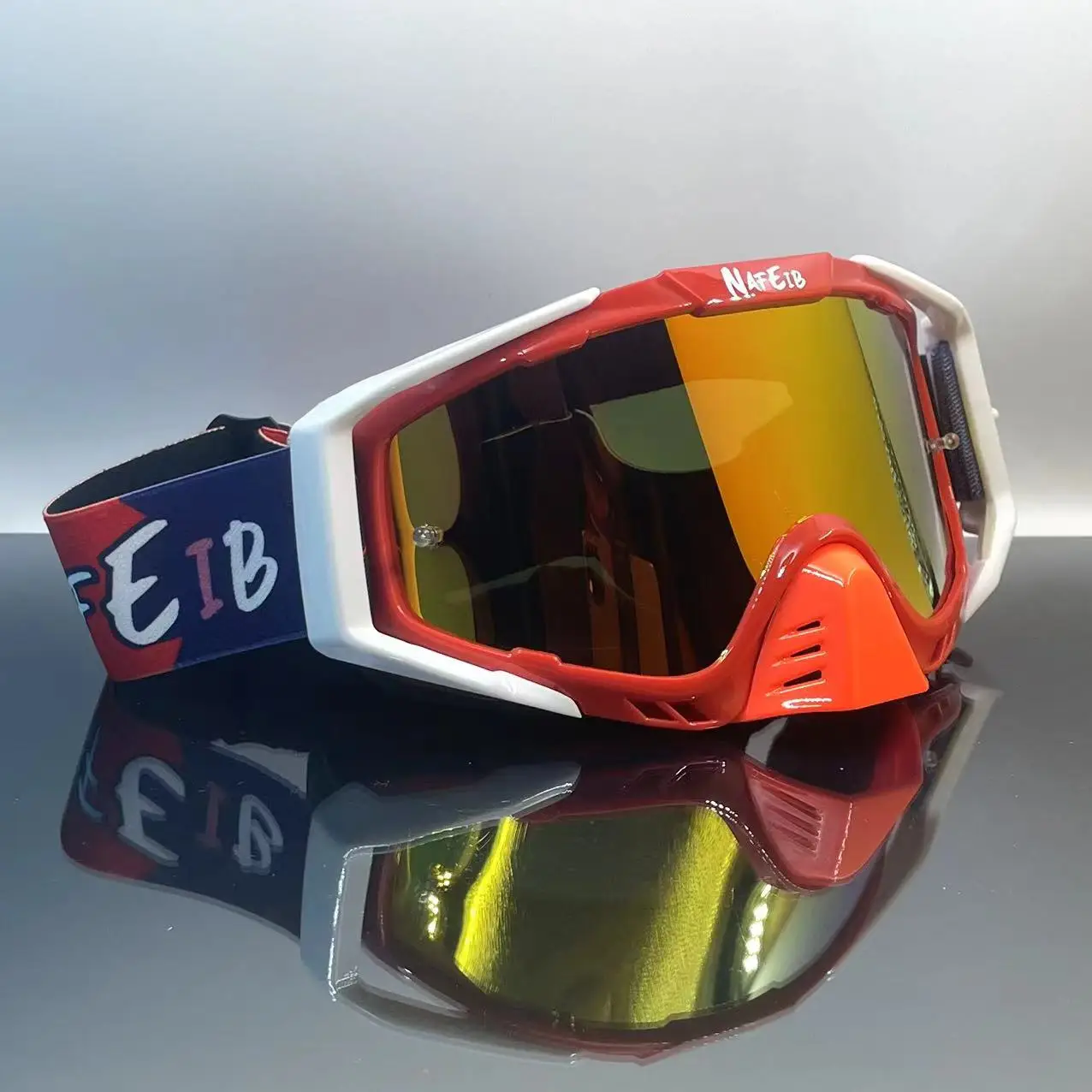 

lunettes tout-terrain lunettes de Motocross moto hommes vtt ATV masque coupe-vent Protection ski cyclisme lunettes de course