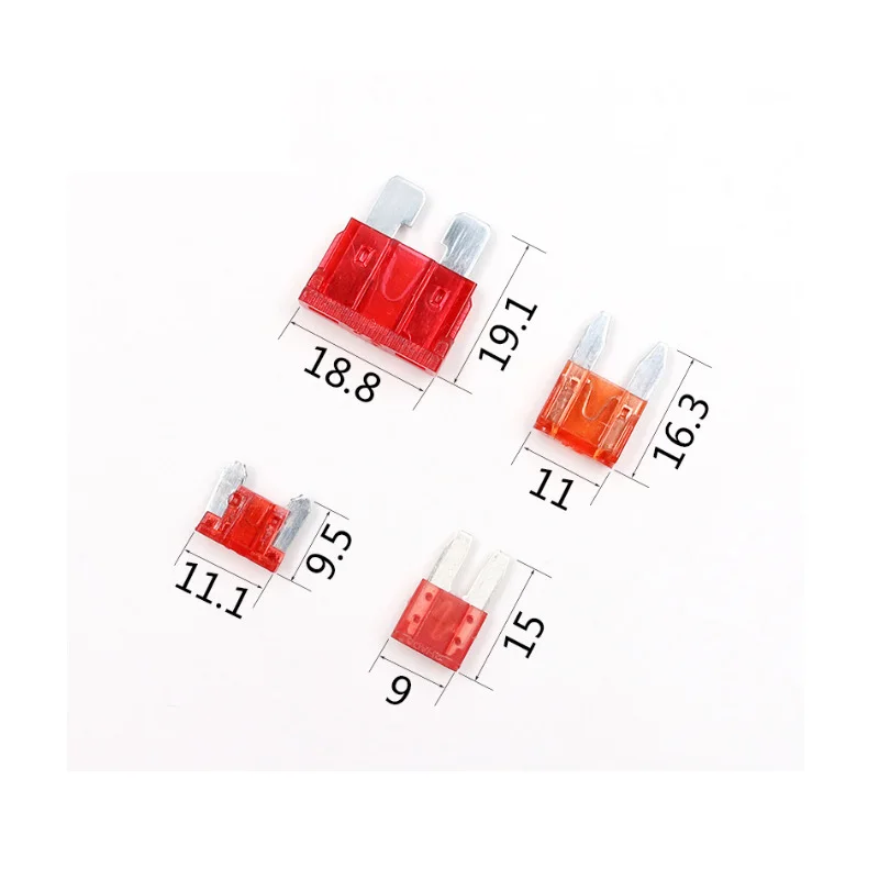 5pcs/10pcs12V MINI SMALL MEDIUM Size Car Fuse Holder Add-a-circuit TAP Adapter Micro Mini Standard ATM Blade Fuse