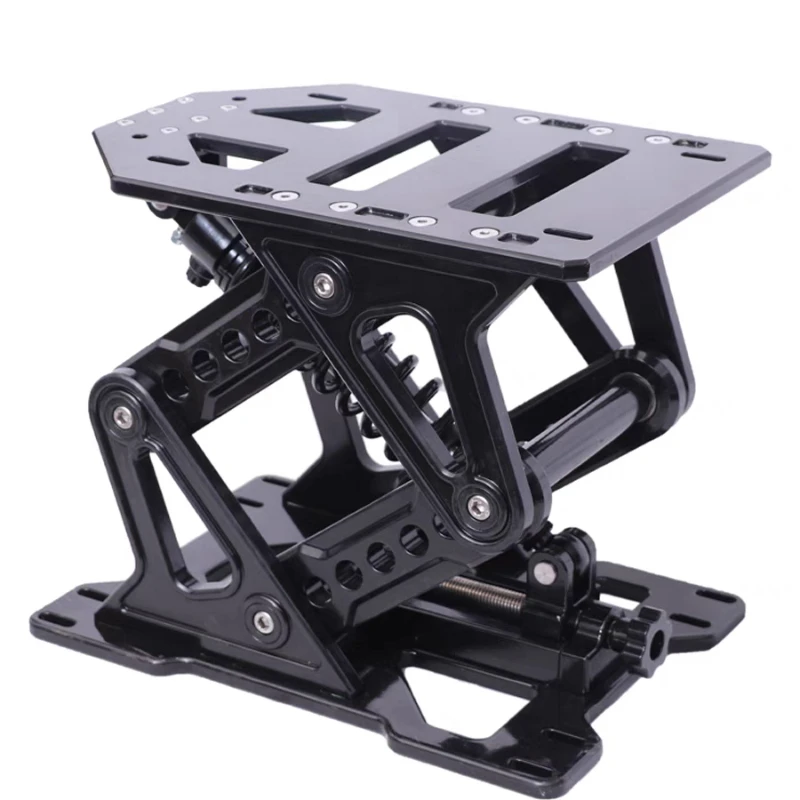 Seat Lift Base RV Ship Yacht Seat Aluminum Base Black Square Support Yacht Large Seat