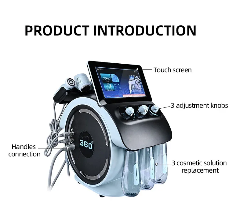 Newest Microdermabrasion Machine Facial Cleansing Vacuum Blackhead Remover   Scrubber Facial    Device