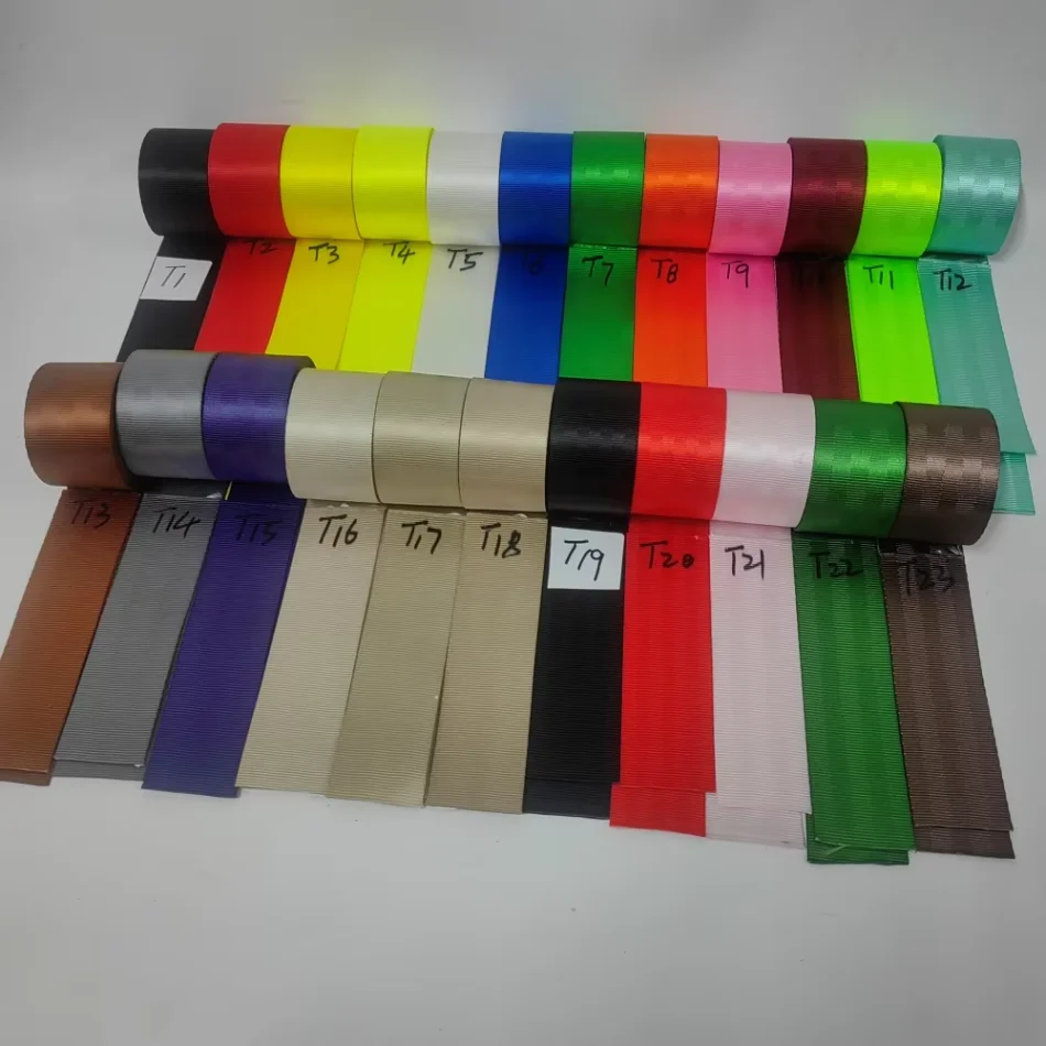 Joormom 3.6M/Roll Thickened Car Modified Seat Belt Webbing Multicolour Car Polyester Seat Safety Belts Car Accessories