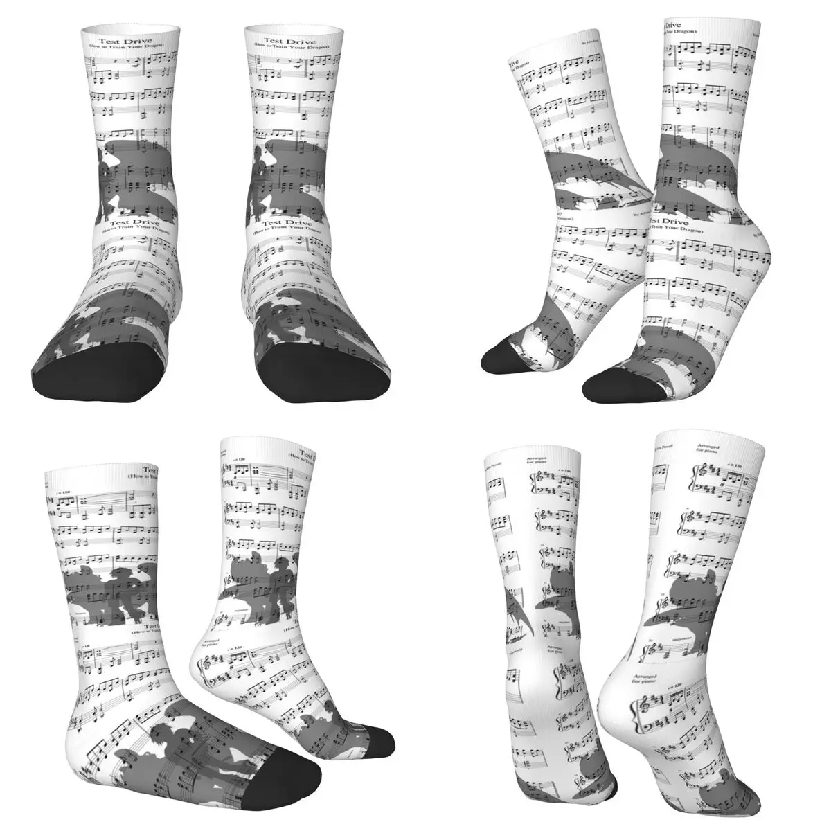 جميع المواسم طاقم جوارب اختبار محرك الجوارب مجنون الهيب هوب الجوارب الطويلة اكسسوارات للرجال النساء هدايا عيد الميلاد #2