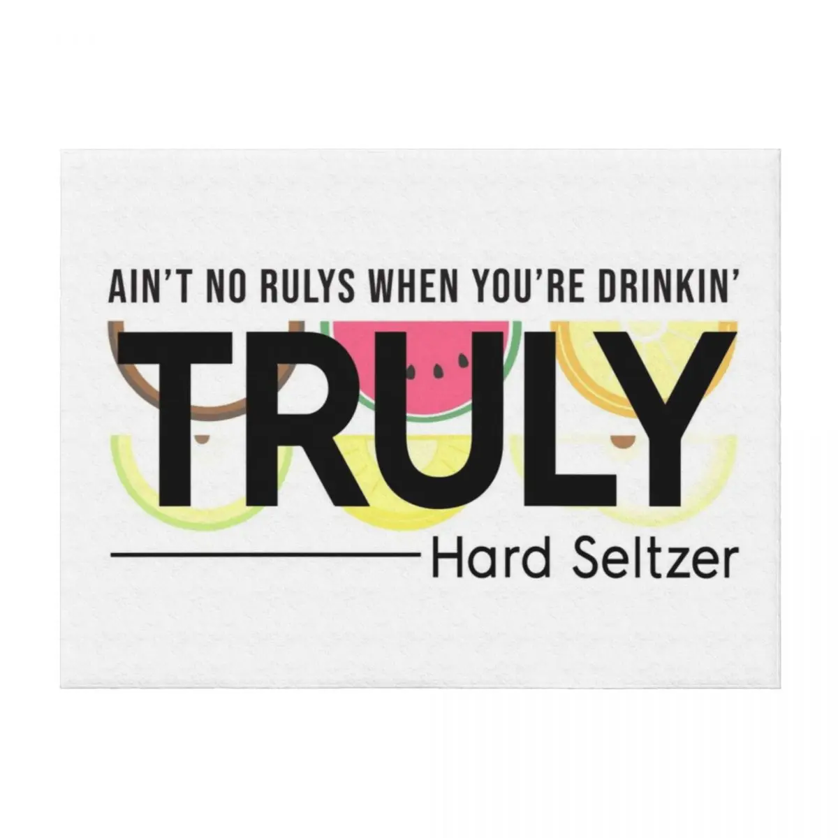 

Ain't No Rulys Throw Blanket Sofa Quilt For Sofa Thin funny gift Decorative Sofa Blankets