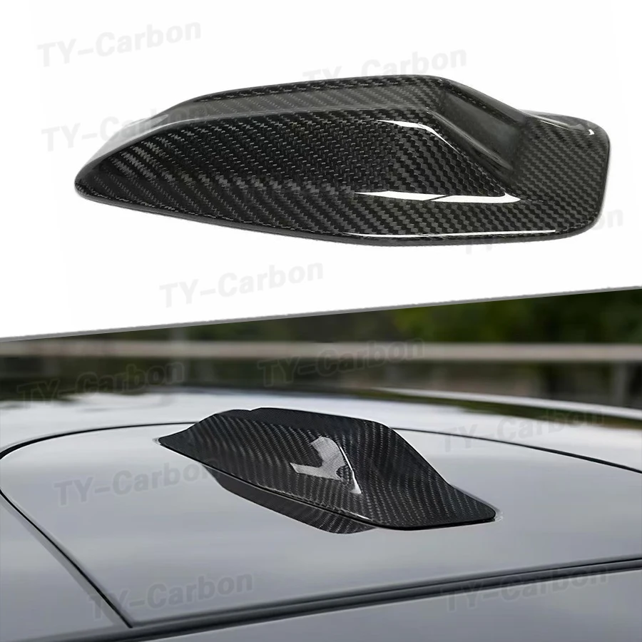 

Dry Carbon Fiber Car Shark Fin Antenna Cover Antenna Decoration Cover for BMW 5 Series G60 G68 G90 M5 G70 X1 X2 U11 U12 I4 G26