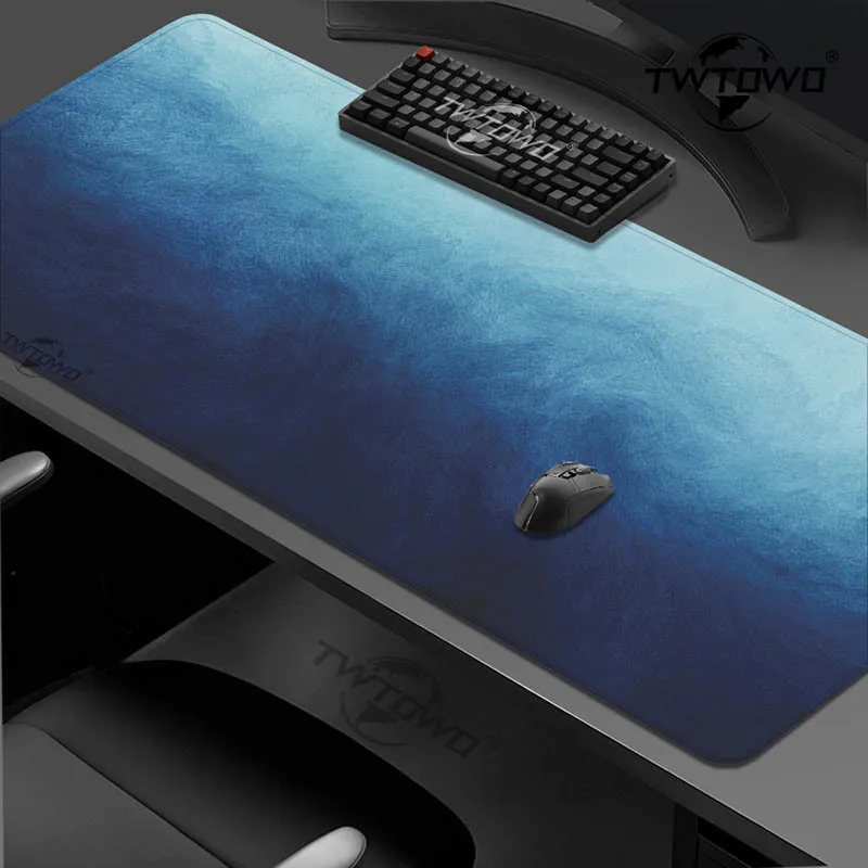 Ocean Wave Blue Mouse Pad Gaming printon demand Home HD Mousepad XXL Desk Mats Natural Rubber Office Mouse Mats
