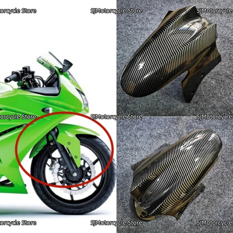 

Обтекатель переднего крыла мотоцикла, передняя шина, брызговик, подходит для Kawasaki Ninja250R Ninja250 EX250 ZX250 2008 2009 2010 2011 2012