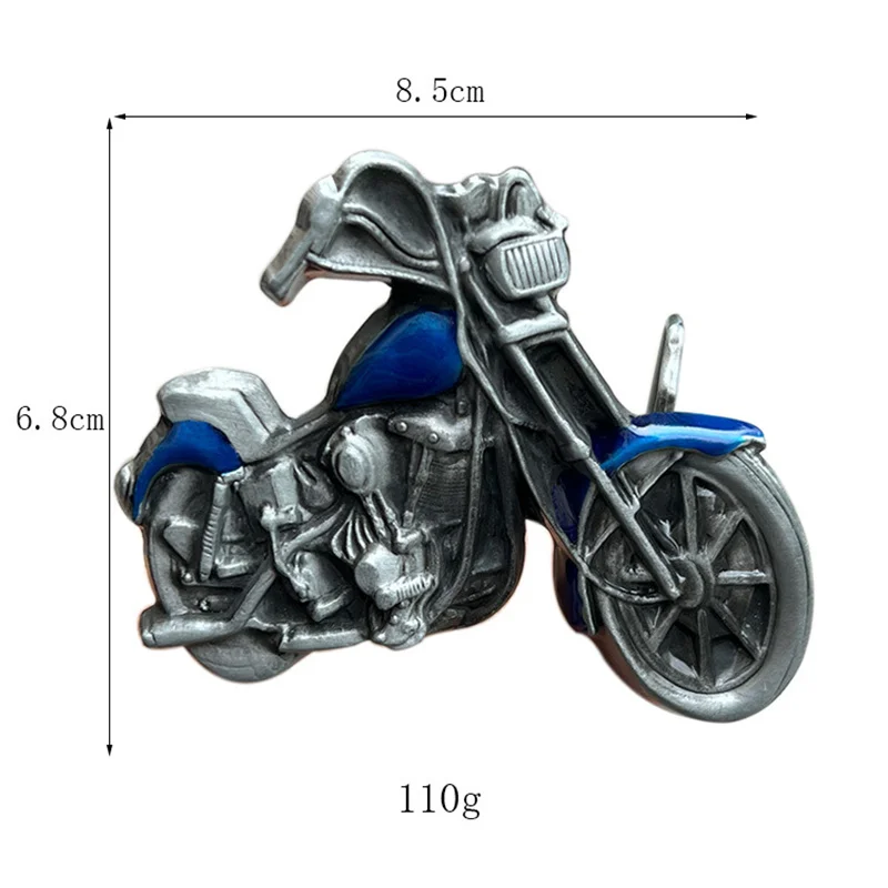 Fibbia per cintura moto stile occidentale