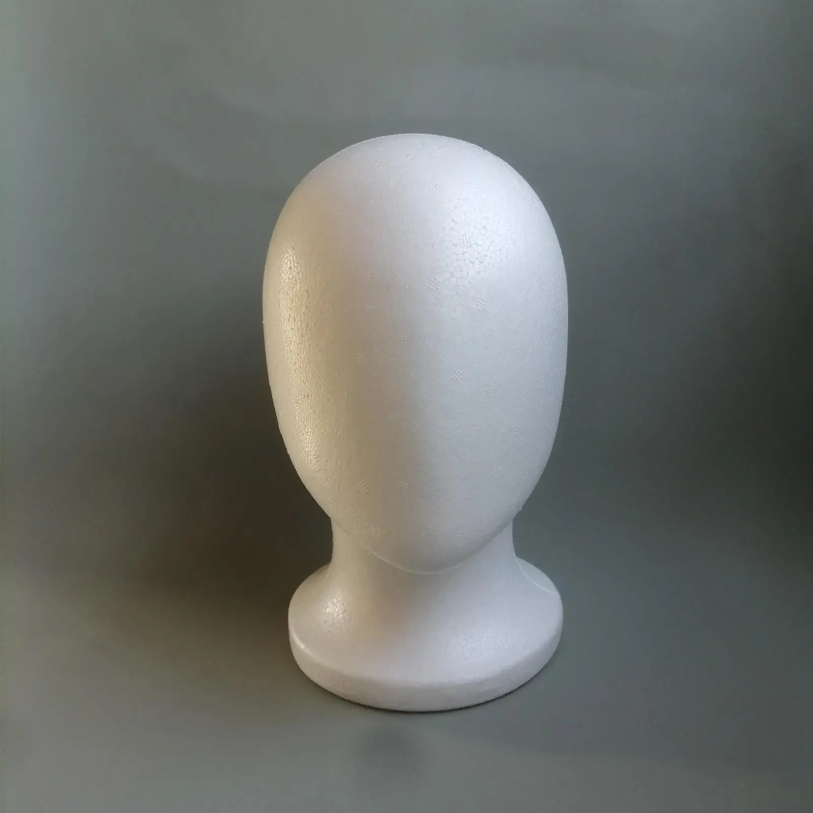 Maniquí de Espuma de Poliestireno para Exhibición de Pelucas, Sombreros y Accesorios para el Cabello, Modelo Masculino y Femenino