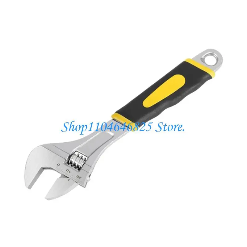 6/8/10/12Inch Adjustable Wrench Multifunctional Double Use Large Open End Wrench Household Open Bathroom Pipe Adjustable