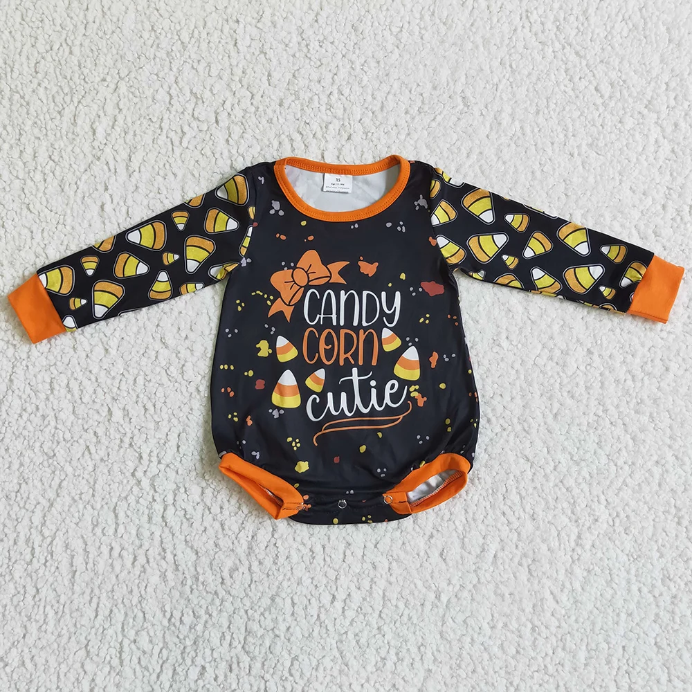 

Wholesale Baby Girls Romper Halloween Newborn Infant Baby Clothes Romper Toddler Outfits Long Sleeve Fall Clothing Girl Rompers